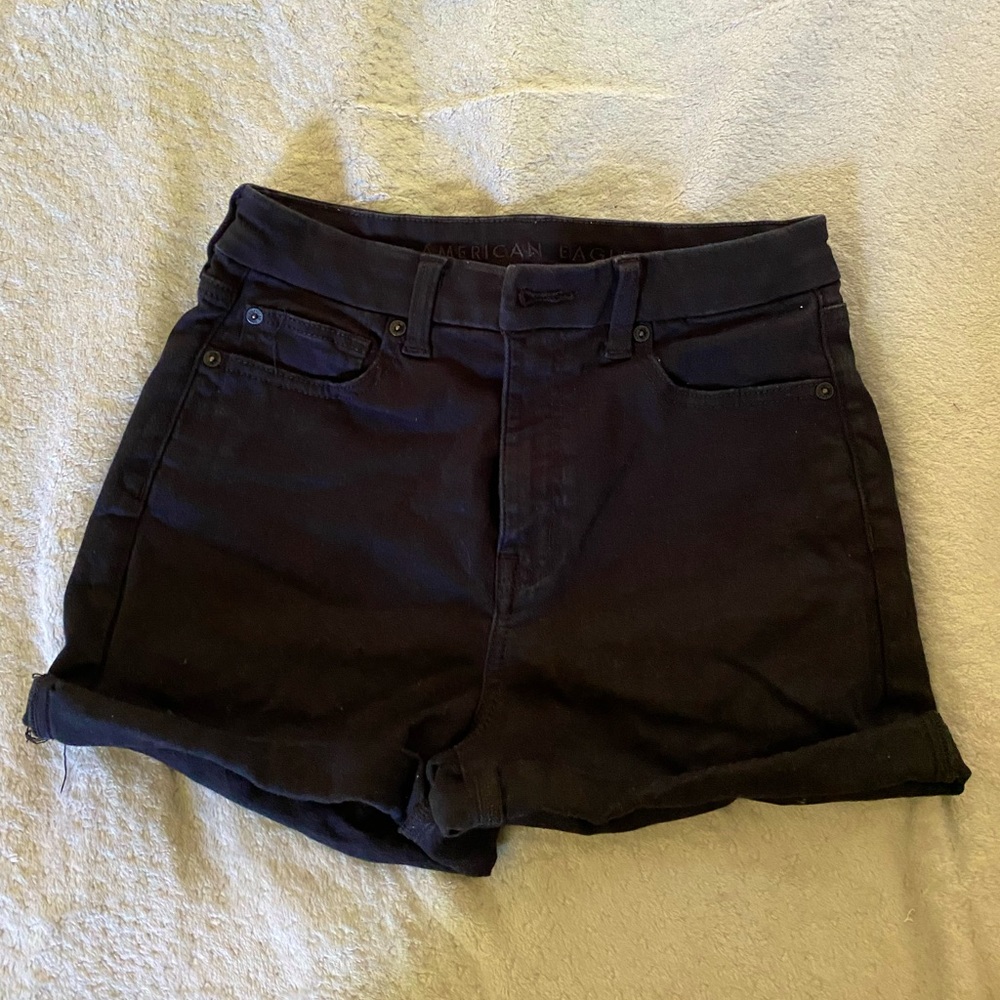 🤍American Eagle High Rise Jean shorts!